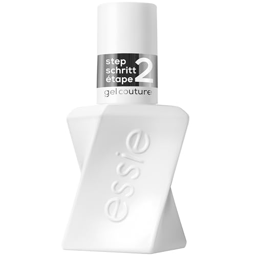 Gel by essie Nail Polish Shiny Topcoat Clear Topcoat Nail Polish Gel Couture Up to 15 Days of Wear No UV Light Longlasting High Shine Nail Varnish 13.5ml