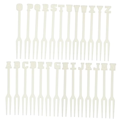 MUCKLILY Three-toothed Forks 104pcs Dessert Forks for Salad Fruit Appetizer Prong Efficiency Modern Design