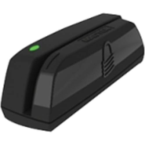 Magnetic Card Reader (Tracks 1, 2 & 3) - USB - Black