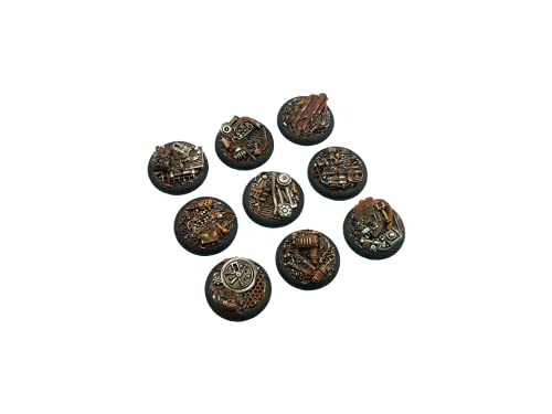 Micro Art Studios Trash Bases: WRound 30mm (5)