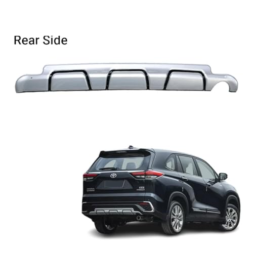 Image of ABS Front & Rear Bumper Protector Guard For Toyota Innova Hycross