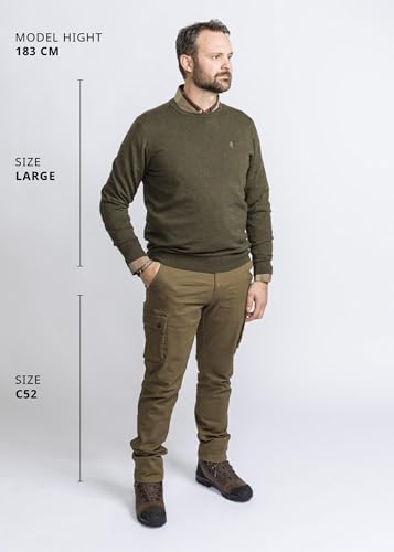 Pinewood Herren Serengeti Hose - Outdoorhose Herren - bequem und vielseitig mit hohem Baumwollanteil für EIN angenehmes Tragegefühl, mit vielen praktischen Taschen