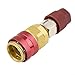 Car Airconditioning Fitting, R134 High Side Extension Quick Coupler, Brass Material
