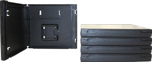 (5) Standard Empty Replacement Game Cases - Compatible With Black Nintendo DS - VGBR14DSBK