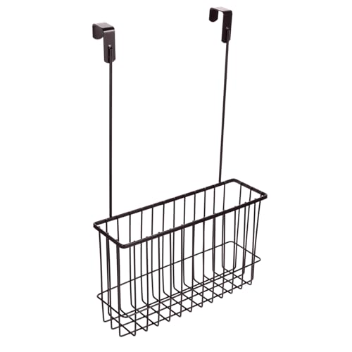 Cabilock Over Cabinet Door Storage Organizer Extended Basket for Kitchen Bathroom Space Saving Cabinet Organizer for Hair Dryer Supplies No Drilling Required