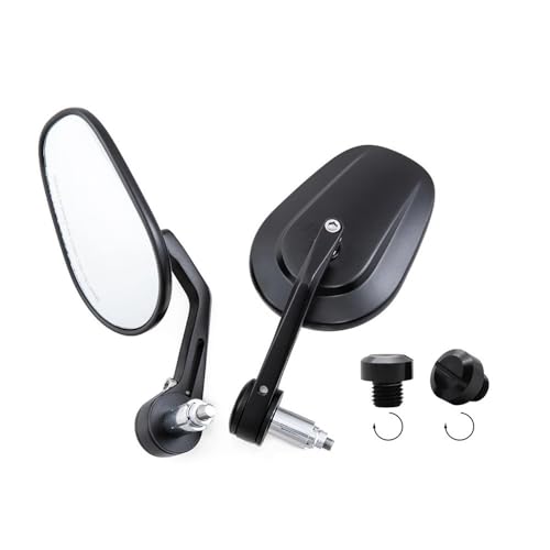 バイク用リアミラー オートバイハンドルバーミラー バックミラー オートバイバーエンドミラー CB500X用 PCX用 MSX 125用 シャドウR1200GS用 MT09 07用