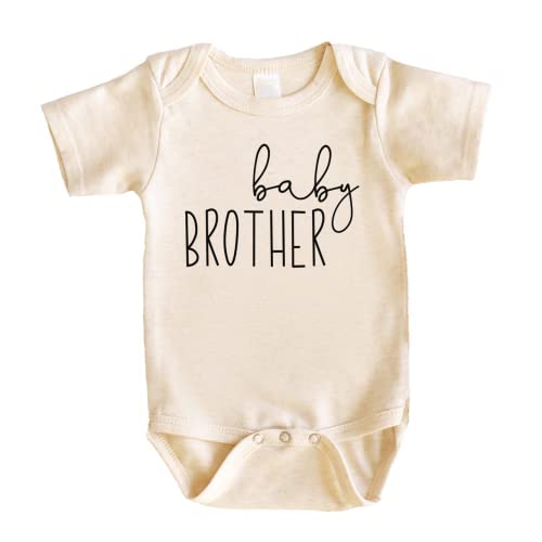 Image of Bump and Beyond Designs Little Brother Shirt for Boys Baby Announcement