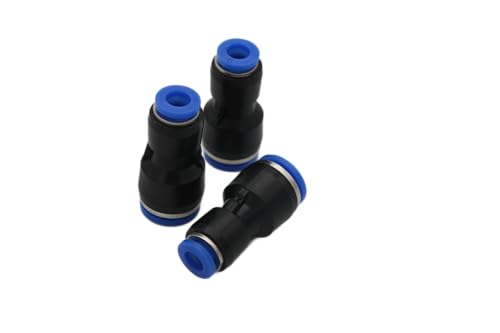 Riduttore Pneumatico Iqs, Set Da 3 Pezzi, 6 – 10 Mm, Diametro Tubo 6 E 10 Mm