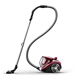 Rowenta Compact Power XXL Aspirapolvere Senza Sacco, Capacità 2.5 Litri, Potenza 900 W, Sistema di Filtraggio a 3 Livelli, Aspirapolvere Potente e Facile da Pulire, 2 Accessori, RO4B23