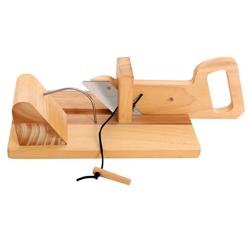 Coupe-saucisse au curry - Coupe-pain manuel - Guillotine à saucisses - Guillotine à saucisses - Trancheuse manuelle pour bacon et saucisses - Lame en acier...