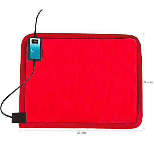 Compressa Térmica Almofada Elétrica com Controle e Infravermelho 47x35cm Therm Line 127V