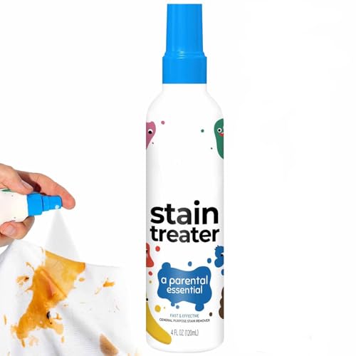 Quitamanchas - 120ml Eliminador de Manchas en Axilas para Ropa,Líquido Limpiador de Tejidos en Spray de Acción Rápida para Alfombras Exteriores Hogar Lavadora