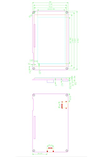 Image of Nextion Display Intelligent 5.0 Inch Resistive Touch Screen 800x480 Serial LCD TFT HMI Display Module NX8048P050-011R Supports Audio Video