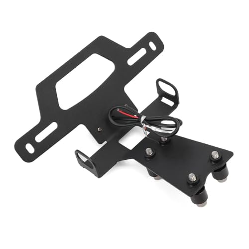Image of Tail Tidy Kit for CBR500R CB500F CB500 Hornet 2016-2026 Fender Eliminator Kit Equipped License Plate Holder, License Plate Light, Turn Signal Lights With Plug & Play Quick-Connect Harness (Smoke)