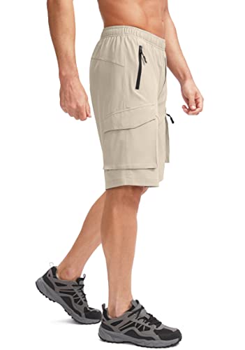 Bikewa Masculino Shorts De Mountain Bike Acolchoados 3D, Leves, Para Ciclismo, Com Ajuste Solto, Zíp