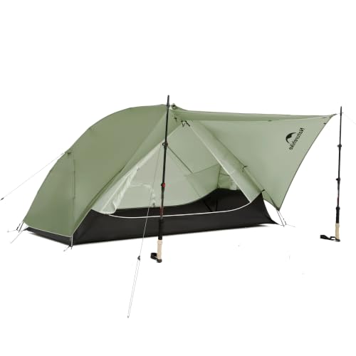 Image of Naturehike Mongar Upgraded 1 /2 /3 Person Backpacking Tent,Waterproof Lightweight Camping Tent with Footprint