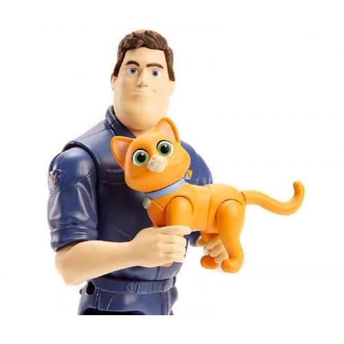 GADIRIA Buzz Lightyear Figura de Acción y Sox - Juguete para niños de más de 3 años - Muñeco del Superheroe de Toy Story - Regalo para niños.