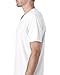 Next Level Men's Premium Sueded Short Sleeve V-Neck T-Shirt, M, WHITE