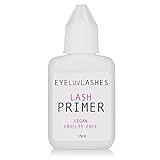 Eyelash Extension Lash Primer 15ml Pre-Treatment for Semi Permanent Eyelash Extensions/Removes Proteins and Oils/Longer Lash Retention/Eyeluvlashes Brand