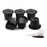 Kit 3 unidades Cápsulas Reutilizáveis Com Colher Dosadora e Escova de Limpeza Recarregável Econômica Sustentável Café Personalizado