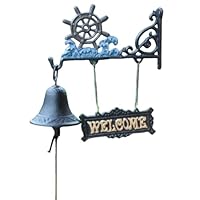 Amazon.co.jp: ドアベル 壁掛けベル ウェルカムベル 玄関ベル アイアン