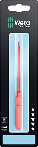 Kraftform Kompakt VDE 3060 i SB, stainless, 0.4 x 2.5 x 154 mm - 05033600001, Red
