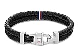 Tommy Hilfiger Jewelry Armband für Herren aus Leder Schwarz - 2790361