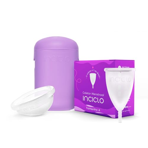 Kit Coletor Menstrual + Disco Menstrual + Cápsula Esterilizadora Inciclo (A (a partir de 30 anos ou com filhos))