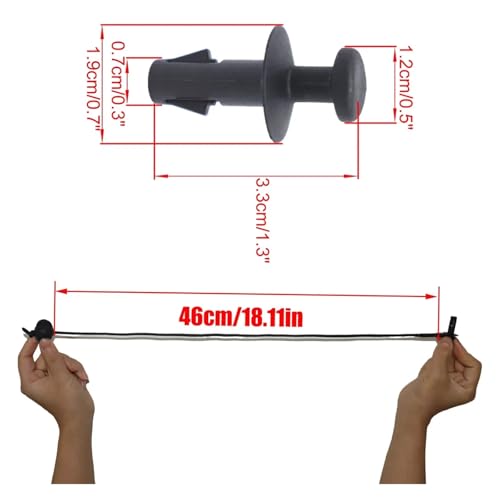 Sangle fixation tablette arrière Opel Mokka X cordon pivotant coffre - 2