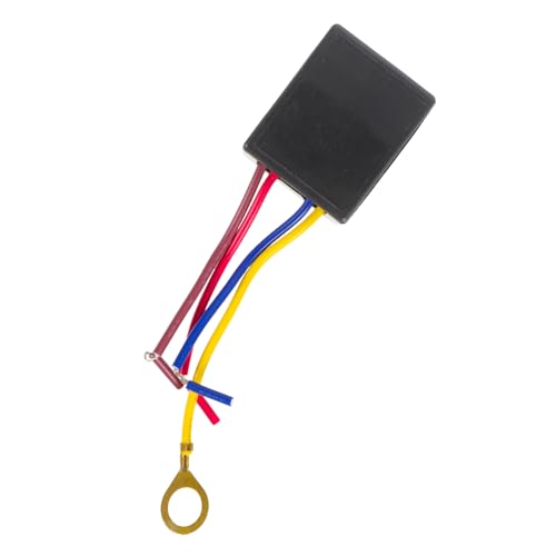 EXHUMKY Interruttore Touch Dimmerabile LED da Tavolo Sfioramento Sicuro in Abs Luminosità per Lampade da Comodino e LED