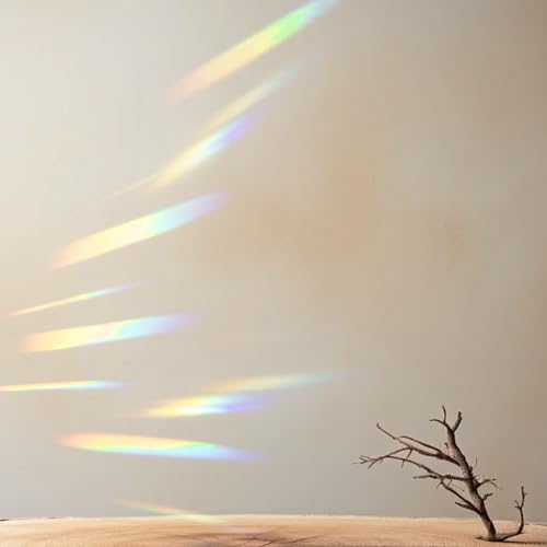 Image of 44 Pcs Window Clings Circles Stars Clouds Anti Collision Window Stickers Sun Catcher Stickers for Bird Strikes