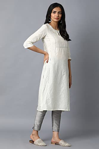Image of W for Woman Women's Viscose Regular Kurta