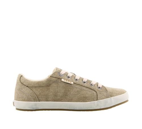 Image of Taos Star Women's Sneaker - Iconic Style with Canvas Design for Everyday Adventures - Custom Fit Lacing and Premium Removable Footbed with Arch Support for All Day Comfort