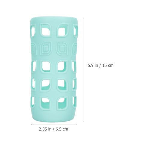 Manchon isolant silicone bouteille réutilisable protection antichoc 4pcs