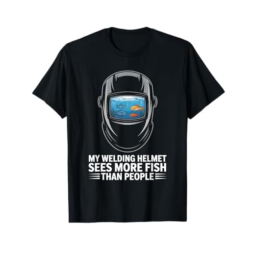 My Welding Helmet Fish T-Shirt