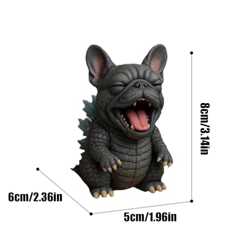 Handmade Dog Desktop Sculptures, Dog Figurines, Small Realistic Cute Animal Figurine For Desktop TV Cabinet Fireplace Bookshelf Workplace Home Decoration [5]