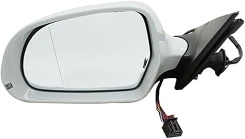 Rétroviseur électrique rabattable blanc auto 2013 2014 2015 2016 2017 2018 - 2