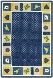 Joy Carpets Kid Essentials Infants & Toddlers Seeing Spots Rug, Bold, 132" Round