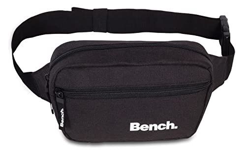 Sac Banane Bench Hip Bag Moderne Noir 23 cm Compact