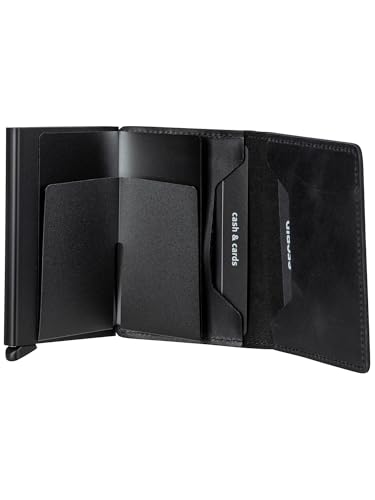 Image of Secrid Slim Wallet Original Leather With Rfid Safe Card Case