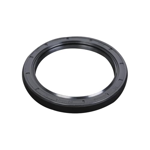 内径、ID 46/47mm、NBRフレームワークオイルシールTCニトリルゴムカバーダブルリップ、スプリング付きベアリングシャフト用、ID*OD*THK(2pcs,46x58x5)