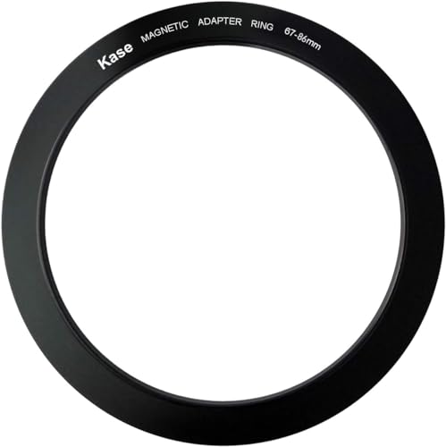 Bague d'adaptation magnétique Kase 67 mm à 86 mm step up filtre
