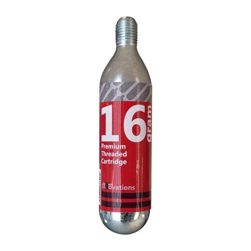 Cartucho de reparación de neumáticos de bicicleta, cartucho de aire de 16 g, bomba de aire roscada para bicicleta de carretera, uso diario, bicicleta urbana, motocicleta