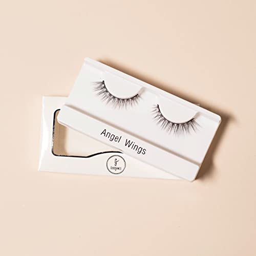 Goodjanes Kiss My Lash Angel Wings - Professional Quality Heavenly Volume False Eyelashes, Reusable Eyelashes - 100% Cruelty Free Premium Synthetic Silk Lashes– 1 Pair #TOP2