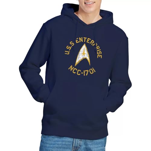 Star Trek Sweatshirt à Capuche Mixte Idéal pour Vos Soirées Streaming