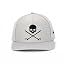 Skull & Clubs - Grey