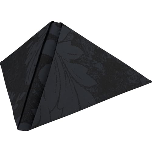 Duni Dunilin Servietten Royal Black 40 x 40 cm 45 Stück, Duni Royal Black