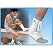 Lace Up Ankle Support in White Size: Extra Small