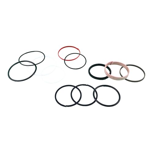 Image of HOLDWELL Hydraulic Cylinder Bore Seal Kit AHC19979 Compatible with John Deere 260E 310 P 310E 310G 410D 410E 410J 410K 410L 437E 510D 603R 612R 8245R 8270R 8295R 8320R 8335R