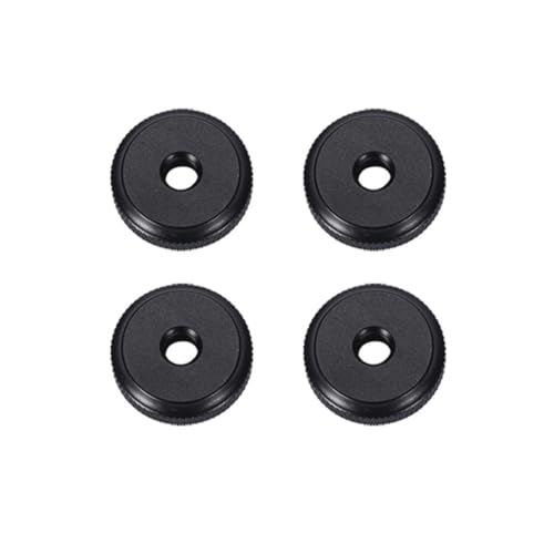 カメラネジ 1/4インチメスネジ 4個入り アルミニウム合金 1/4止めメスネジ 三脚ネジ ネジ変換アダプター クノブネジ 連結ロッネジ 固定ネジアダプター 撮影補助ツール 頑丈で美しい 錆びにくい 耐久性 汎用 カメラネジ変換アダプター (4個入り)